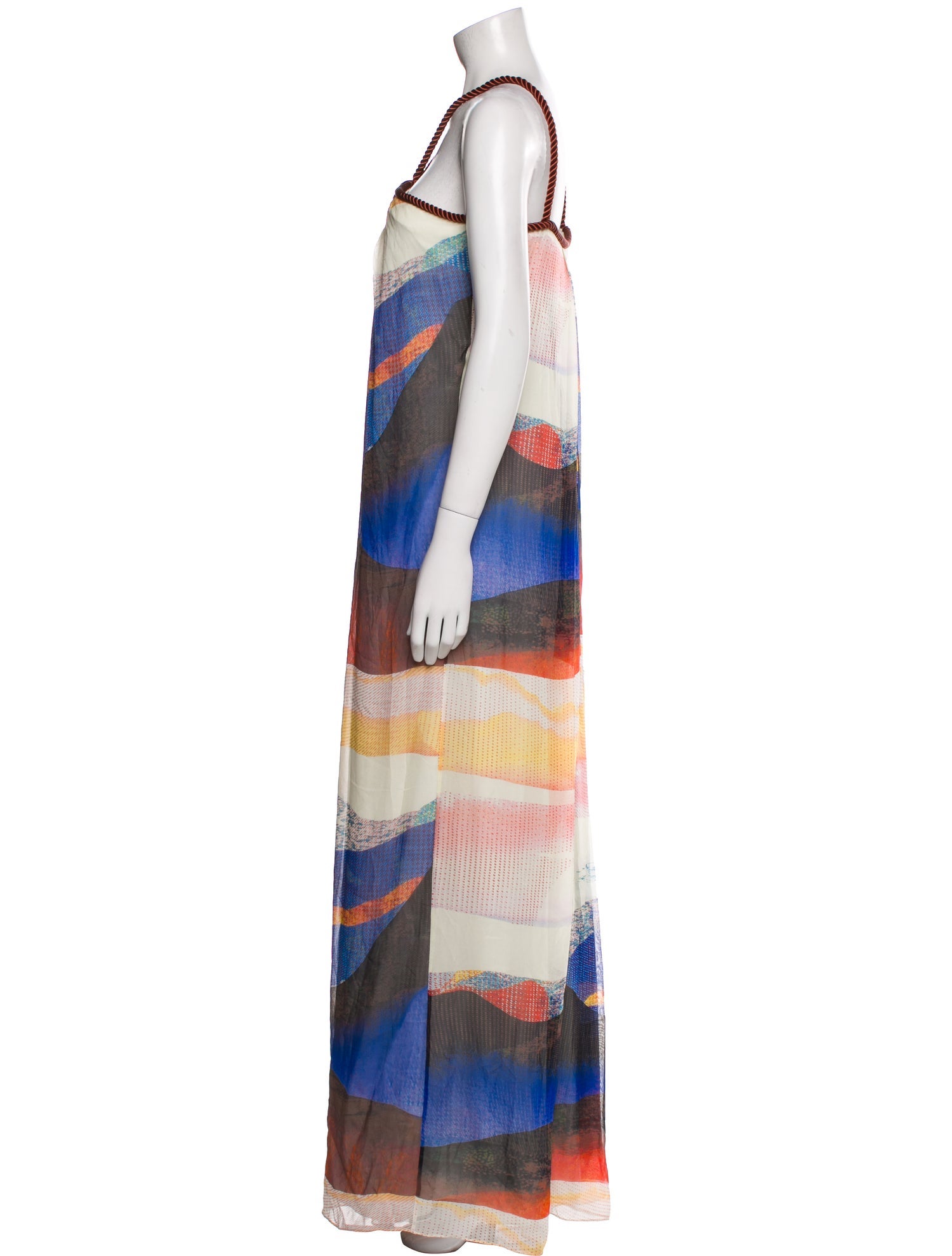Diane von Furstenberg Silk Long Dress