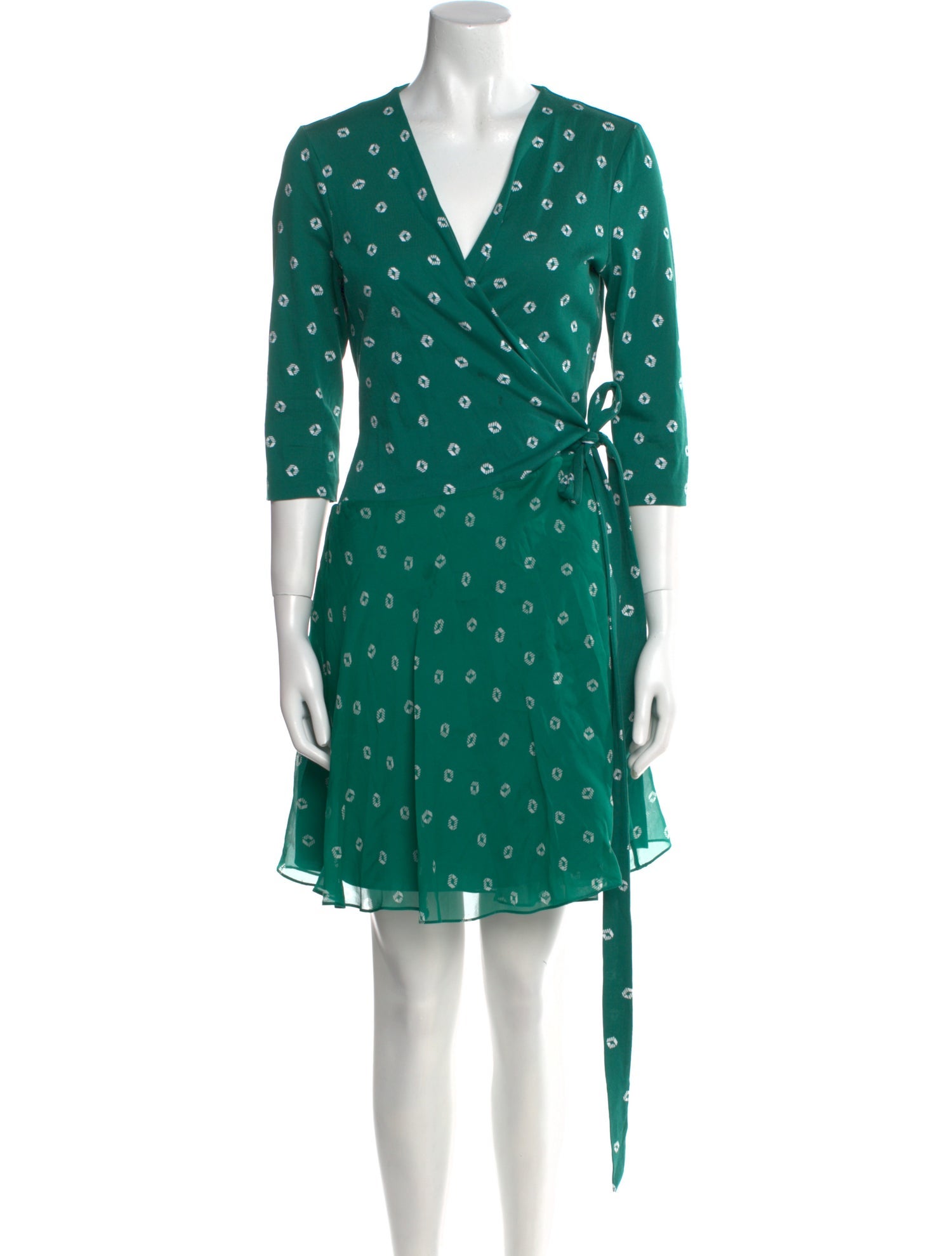 Diane von Furstenberg Printed Mini Dress