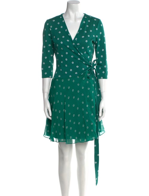 Diane von Furstenberg Printed Mini Dress