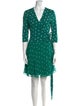 Diane von Furstenberg Printed Mini Dress