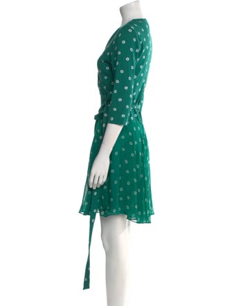 Diane von Furstenberg Printed Mini Dress