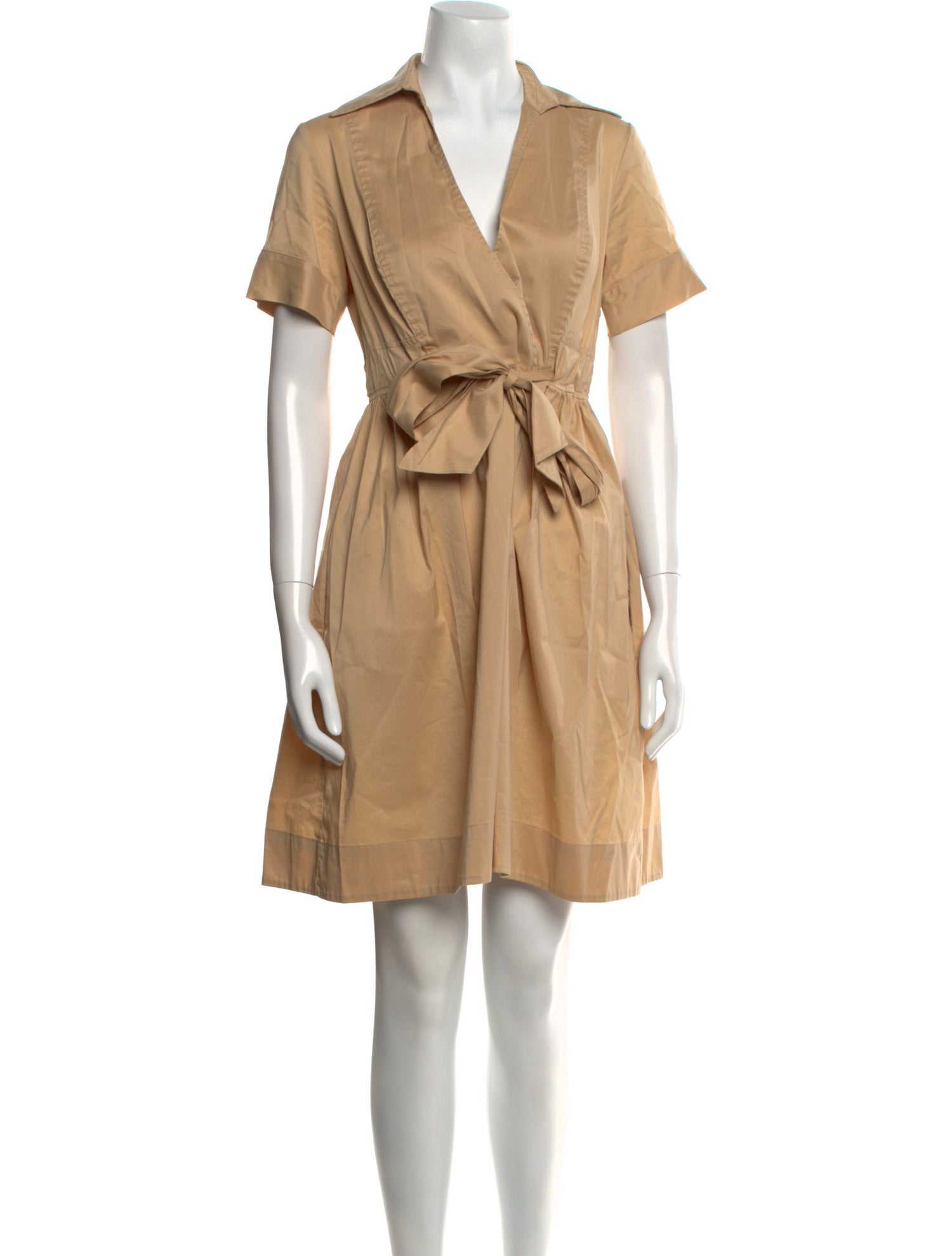 Diane von Furstenberg V-Neck Mini Dress