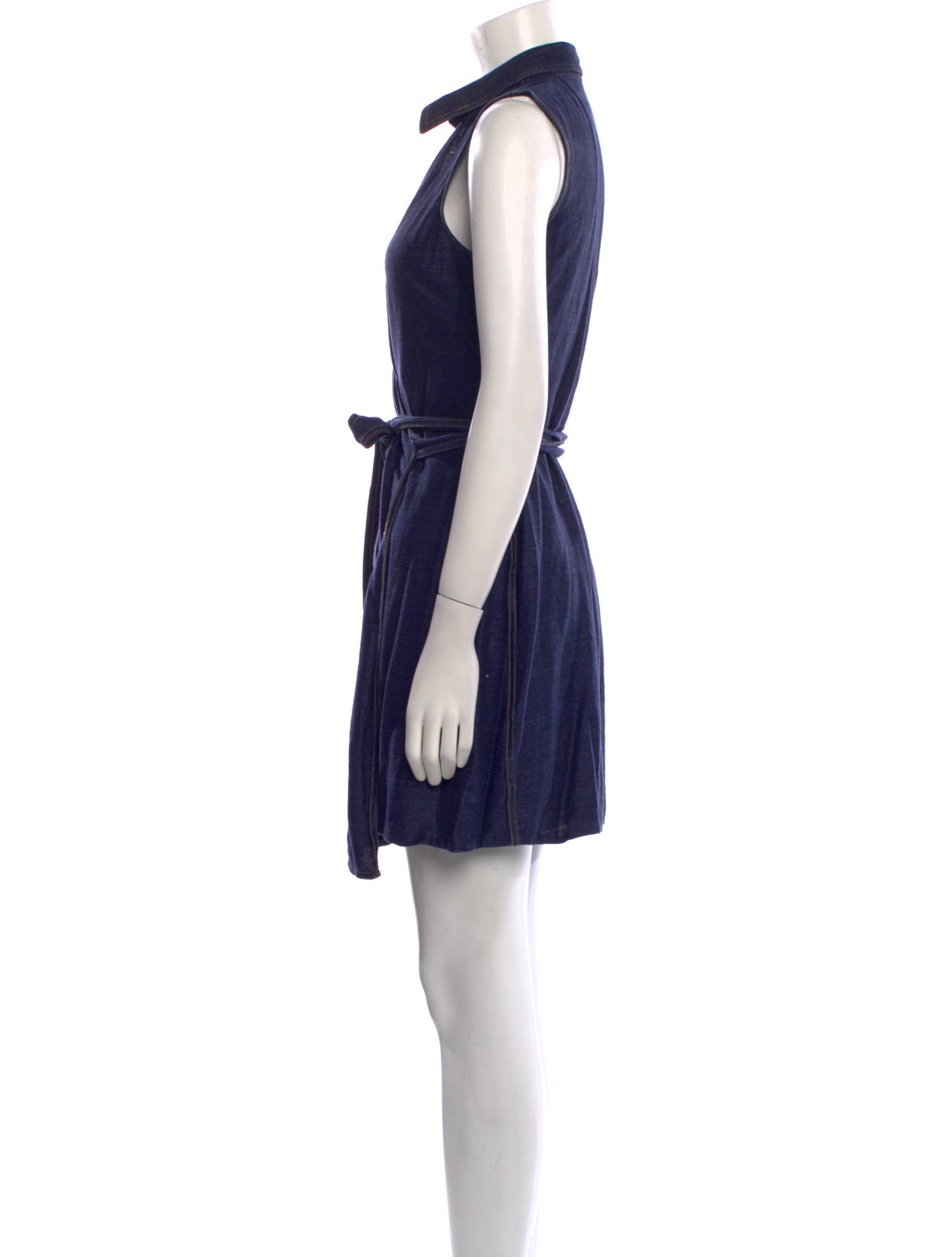 Diane von Furstenberg V-Neck Knee-Length Dress