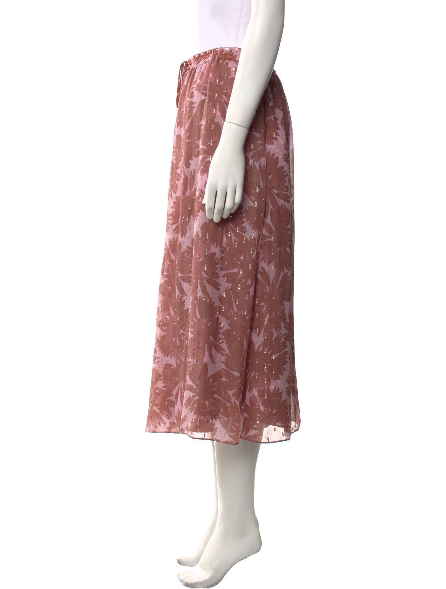 Diane von Furstenberg Silk Wide Leg Pants