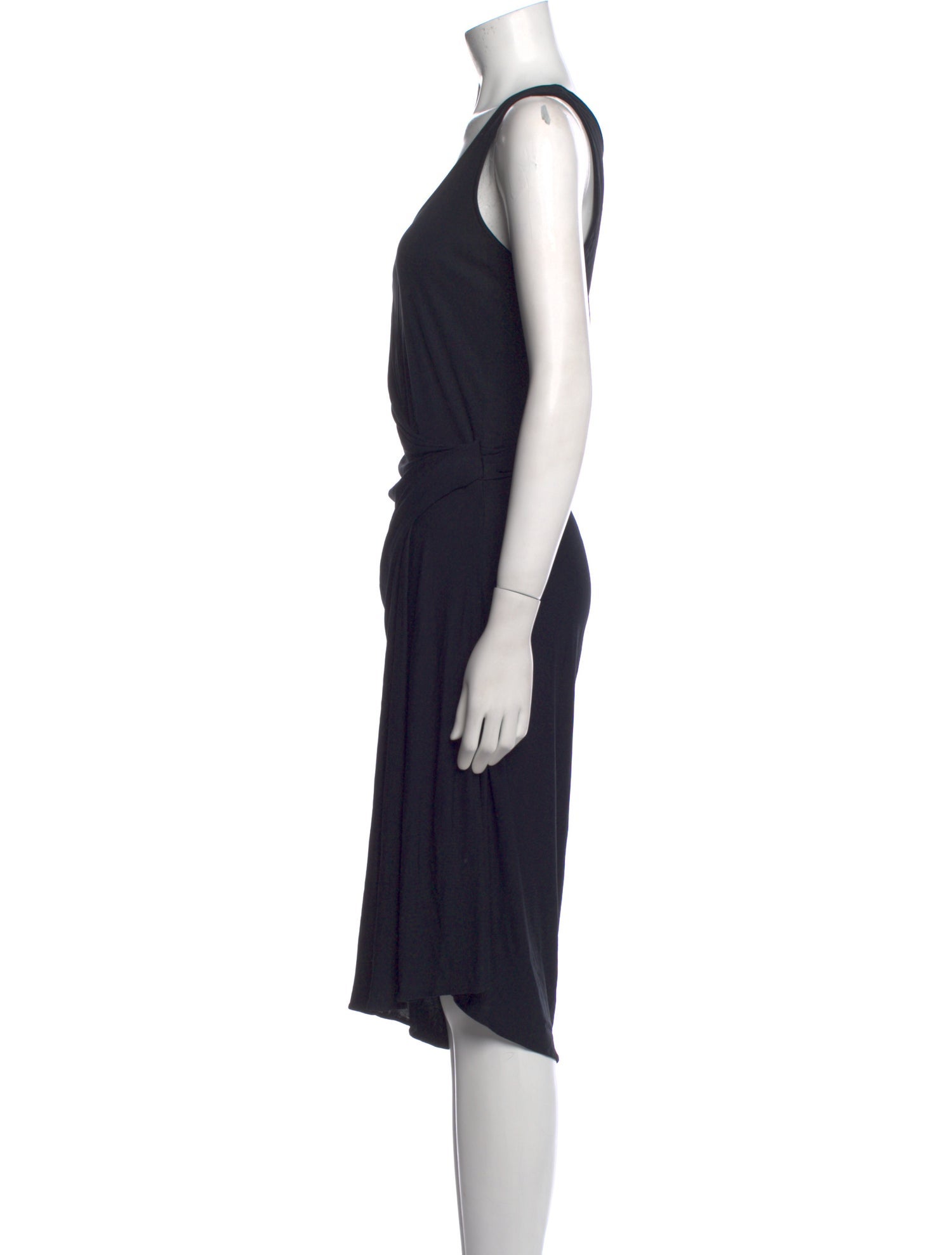 Diane von Furstenberg Scoop Neck Long Dress