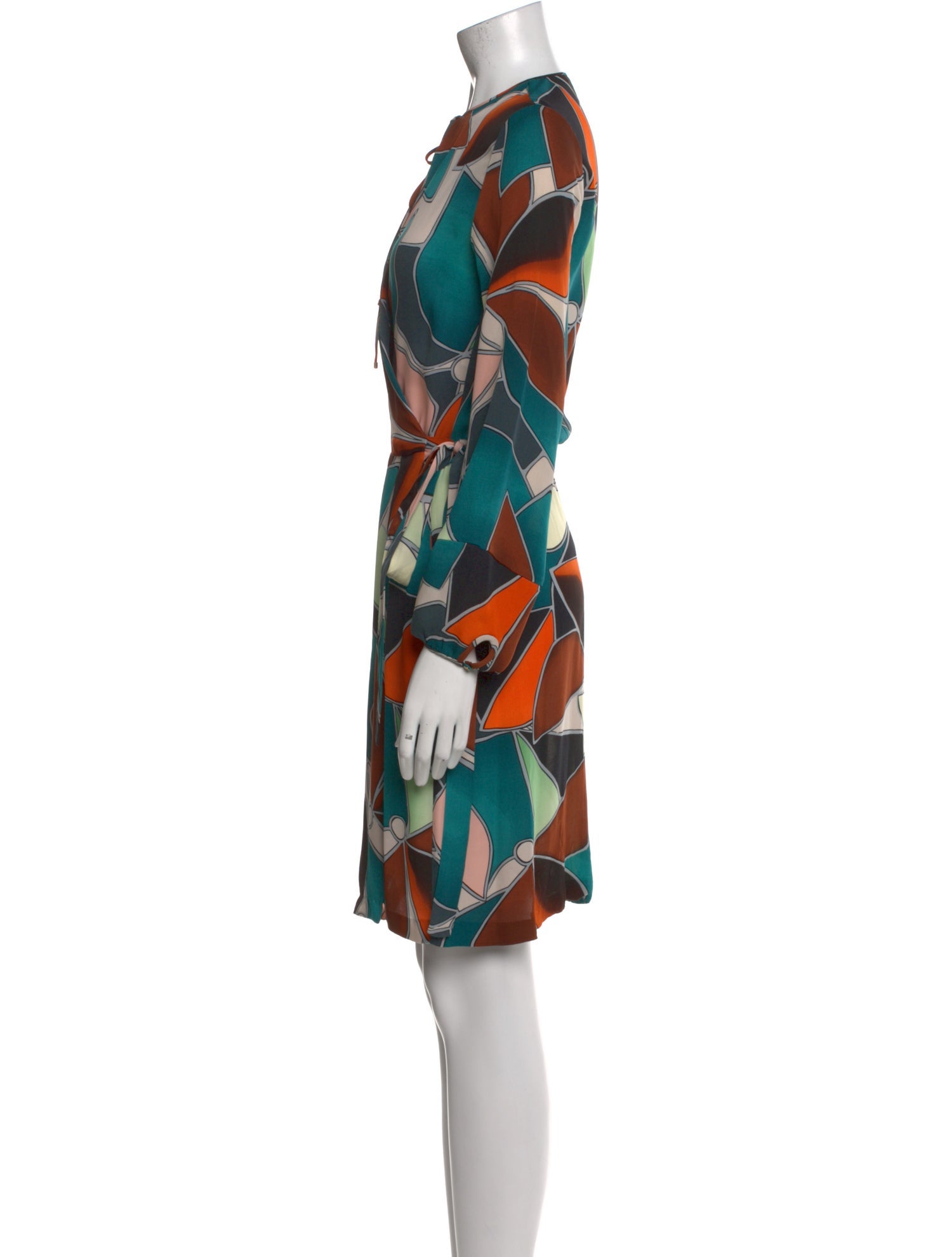 Diane von Furstenberg Silk Knee-Length Dress