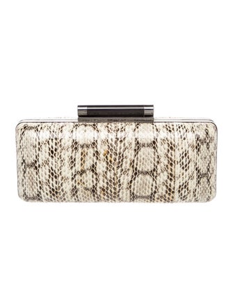 Diane von Furstenberg Snakeskin Minaudière