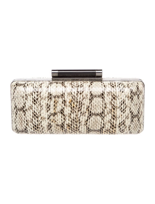 Diane von Furstenberg Snakeskin Minaudière