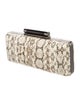 Diane von Furstenberg Snakeskin Minaudière
