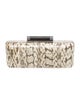 Diane von Furstenberg Snakeskin Minaudière