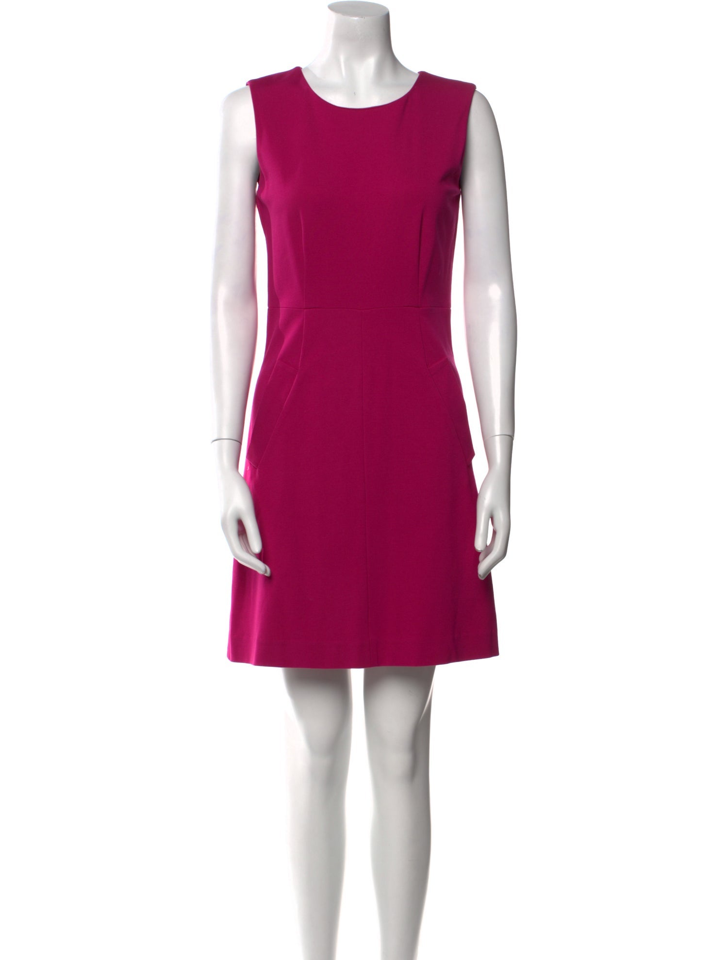 Diane von Furstenberg Crew Neck Mini Dress