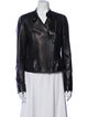 Diane von Furstenberg Leather Biker Jacket