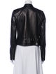 Diane von Furstenberg Leather Biker Jacket