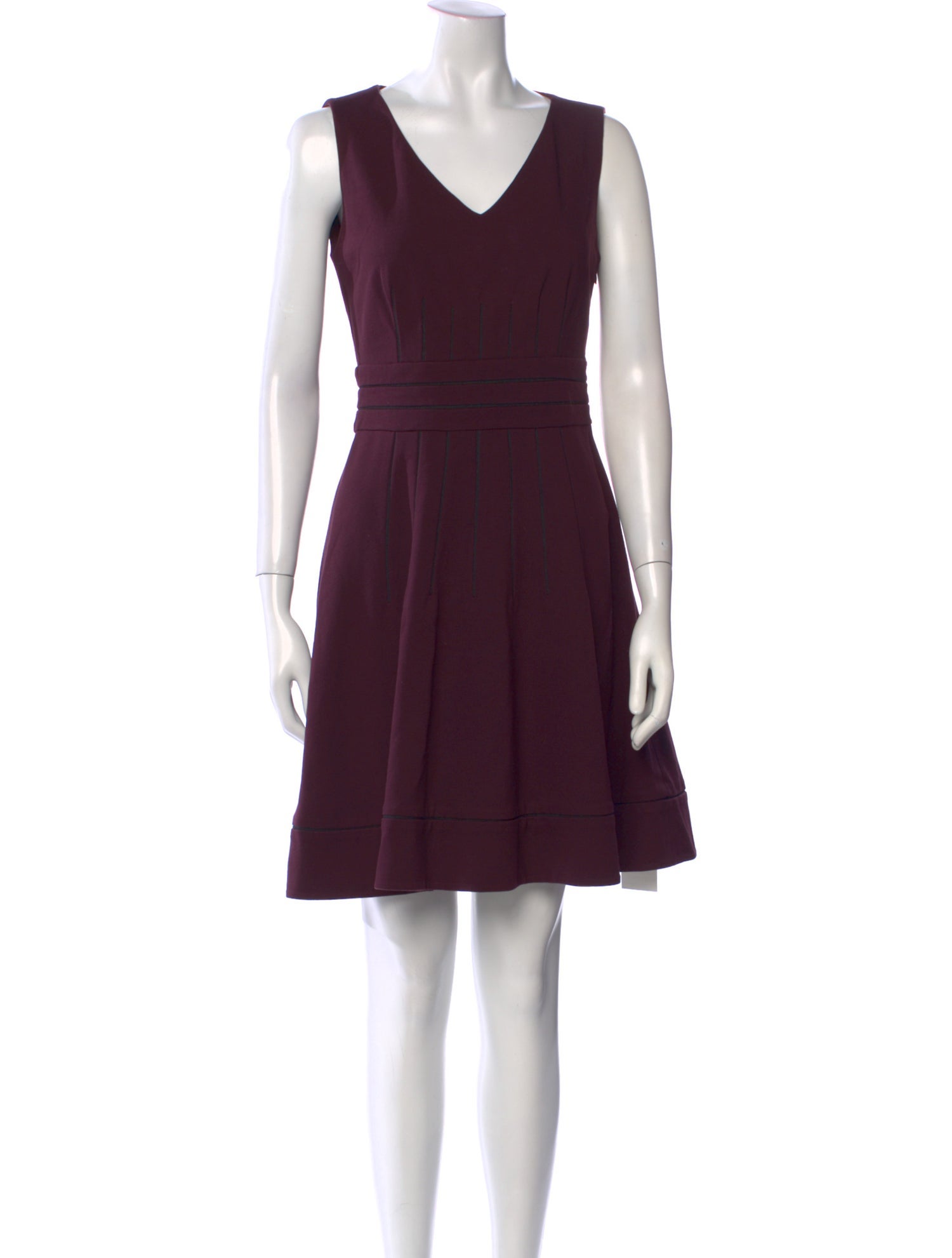 Diane von Furstenberg V-Neck Mini Dress