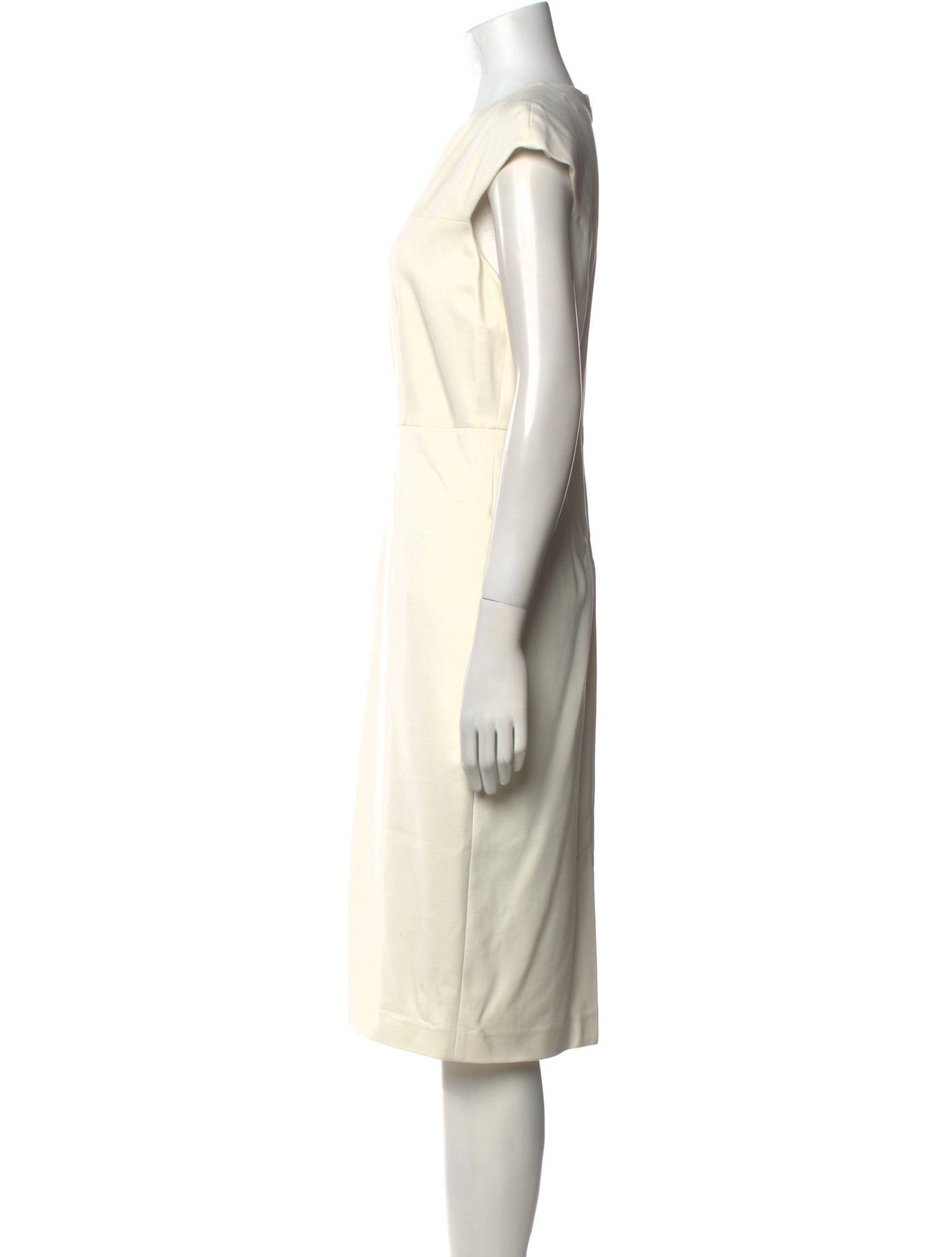 Diane von Furstenberg Crew Neck Midi Length Dress