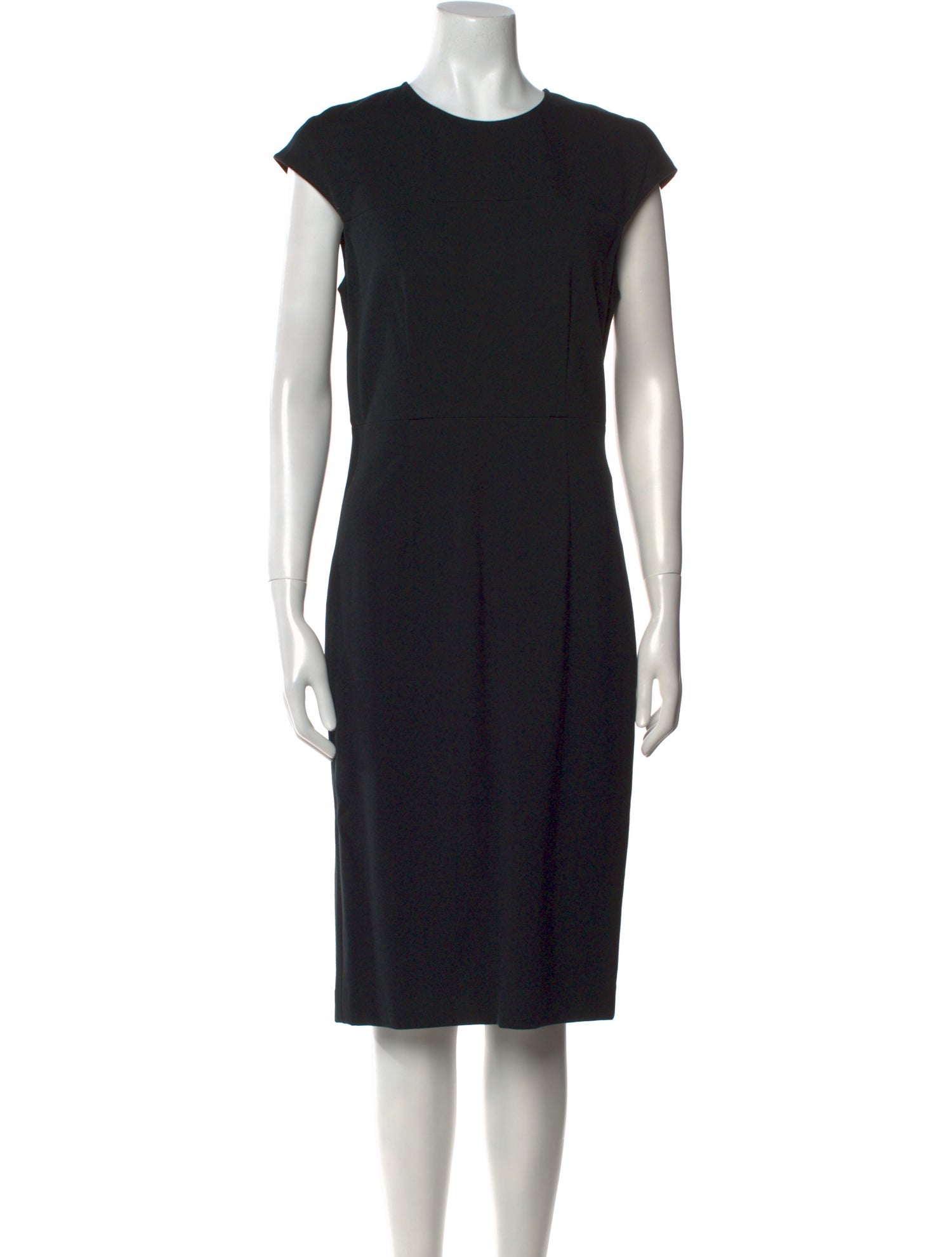 Diane von Furstenberg Crew Neck Midi Length Dress