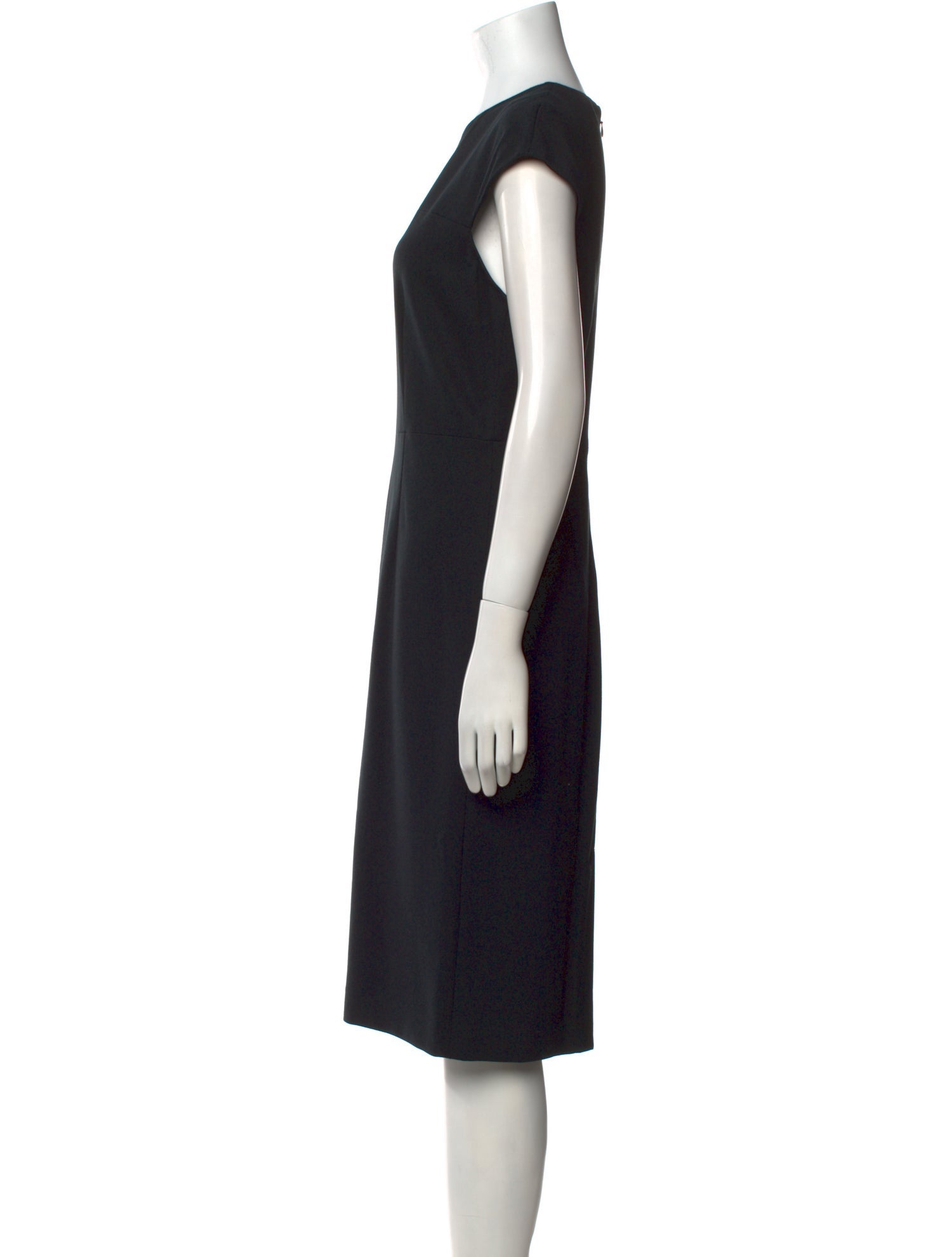 Diane von Furstenberg Crew Neck Midi Length Dress