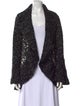 Diane von Furstenberg Wool Open Front Sweater