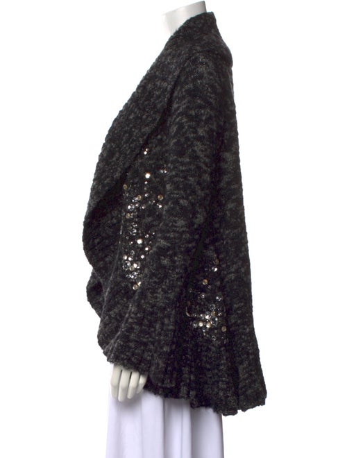 Diane von Furstenberg Wool Open Front Sweater