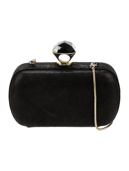 Diane von Furstenberg Leather Minaudière