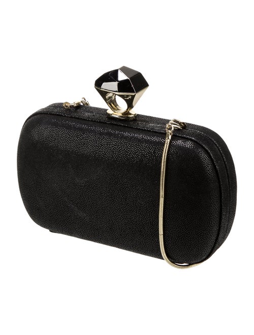 Diane von Furstenberg Leather Minaudière