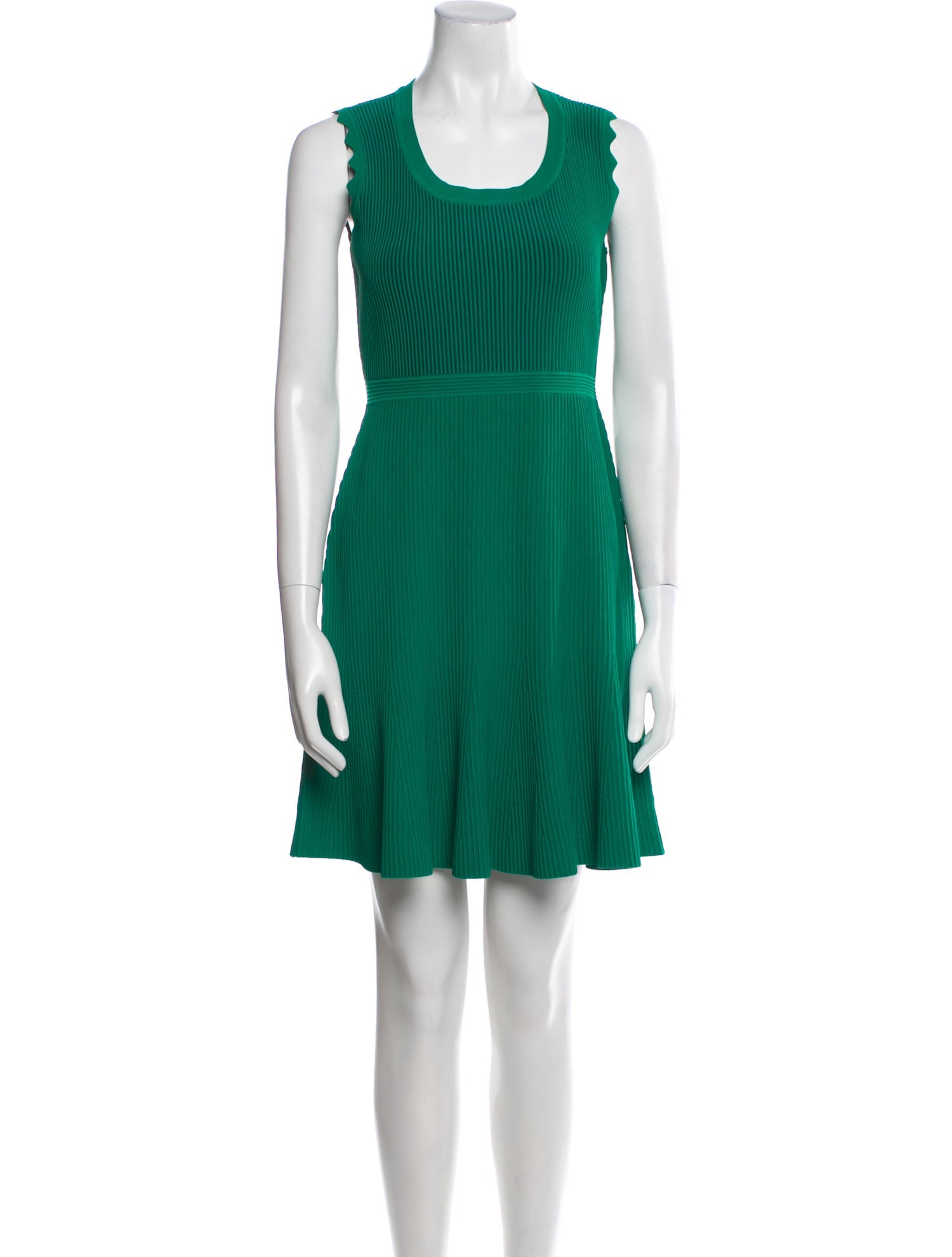 Diane von Furstenberg Scoop Neck Mini Dress w/ Tags