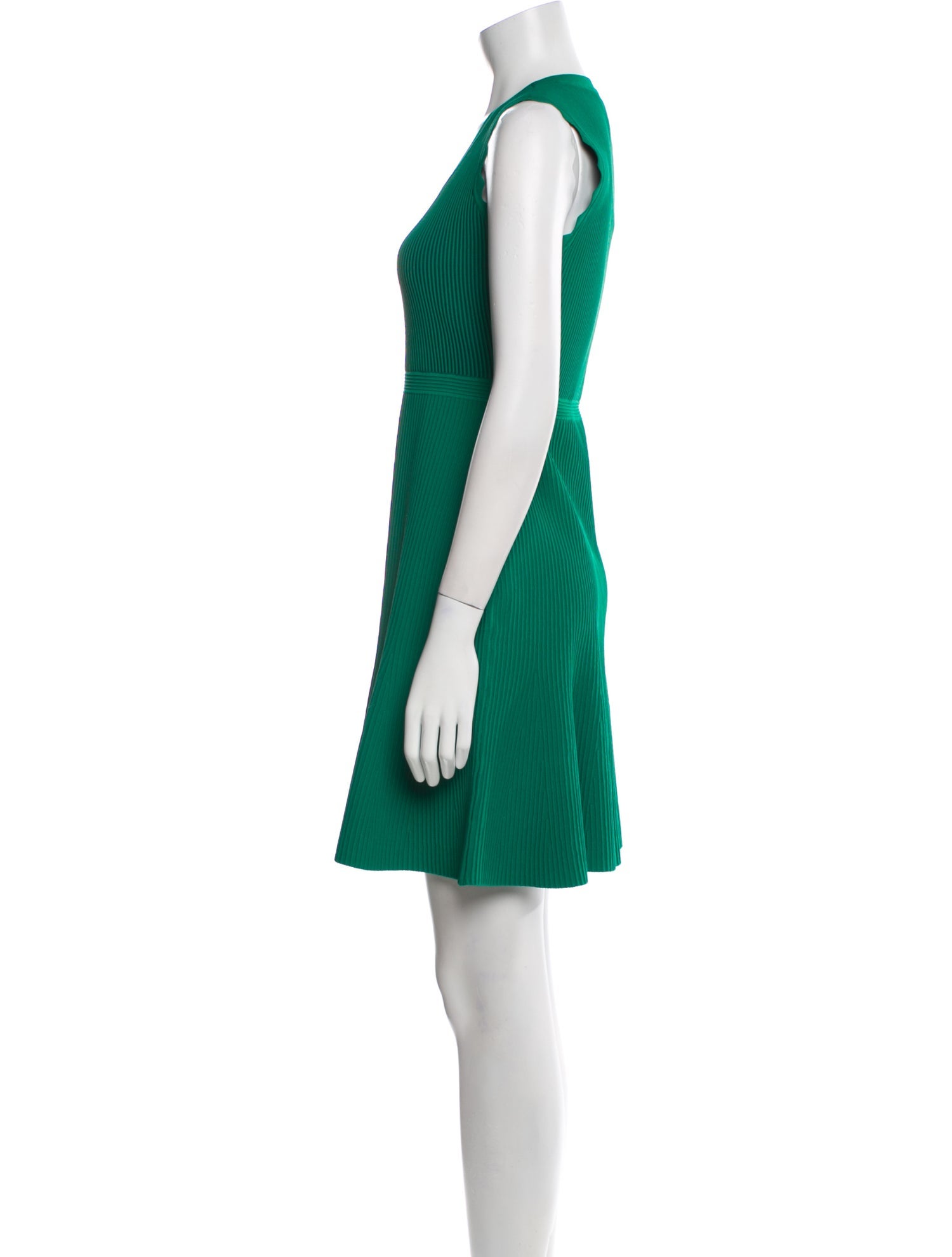 Diane von Furstenberg Scoop Neck Mini Dress w/ Tags