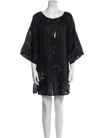 Diane von Furstenberg Lace Pattern Cover-Up