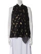 Diane von Furstenberg Silk Printed Blouse