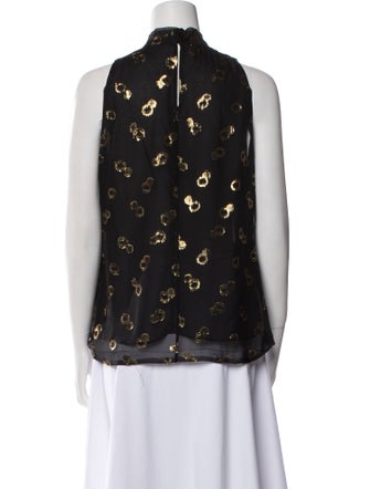 Diane von Furstenberg Silk Printed Blouse