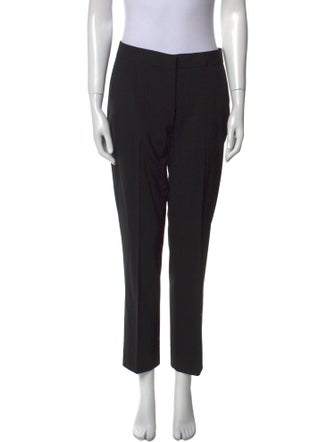 Diane von Furstenberg Wool Straight Leg Pants