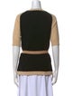 Diane von Furstenberg Cashmere Colorblock Pattern Sweater