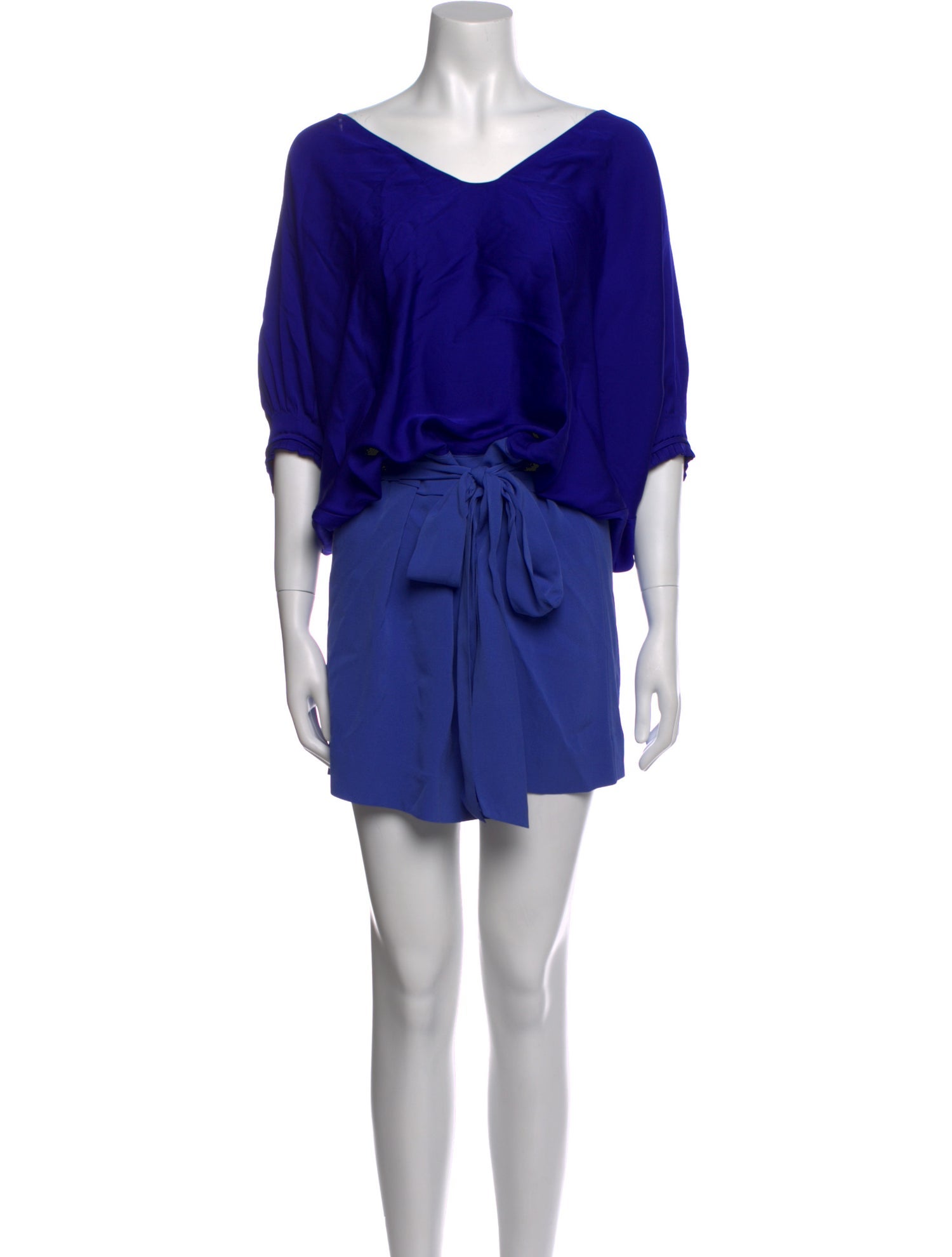 Diane von Furstenberg Silk Knee-Length Dress