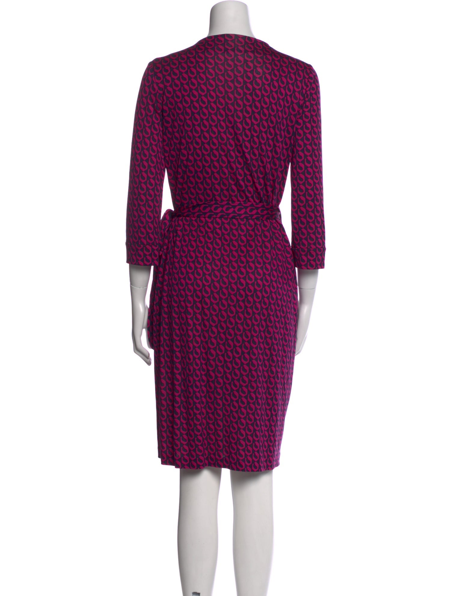 Diane von Furstenberg Silk Knee-Length Dress
