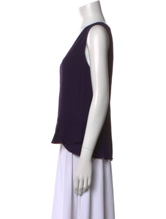 Diane von Furstenberg V-Neck Sleeveless Top