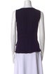 Diane von Furstenberg V-Neck Sleeveless Top