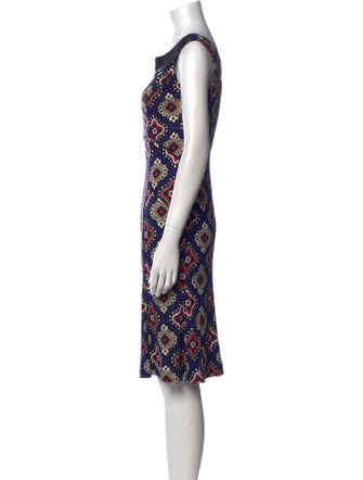 Diane von Furstenberg Silk Knee-Length Dress