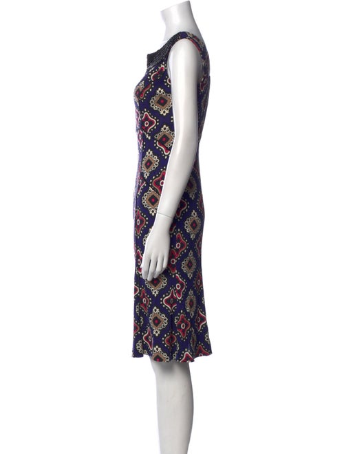 Diane von Furstenberg Silk Knee-Length Dress