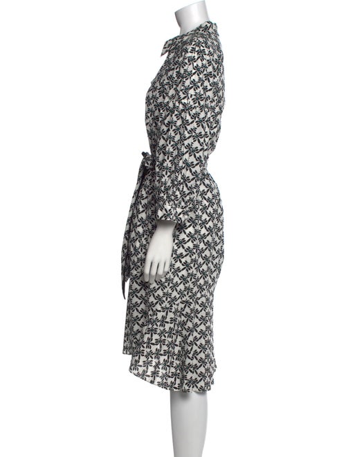 Diane von Furstenberg Printed Midi Length Dress