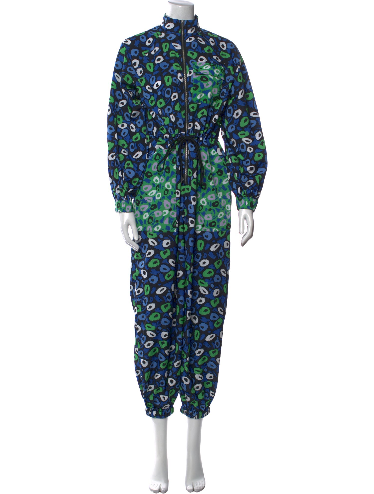 Diane von Furstenberg Nylon Printed Jumpsuit