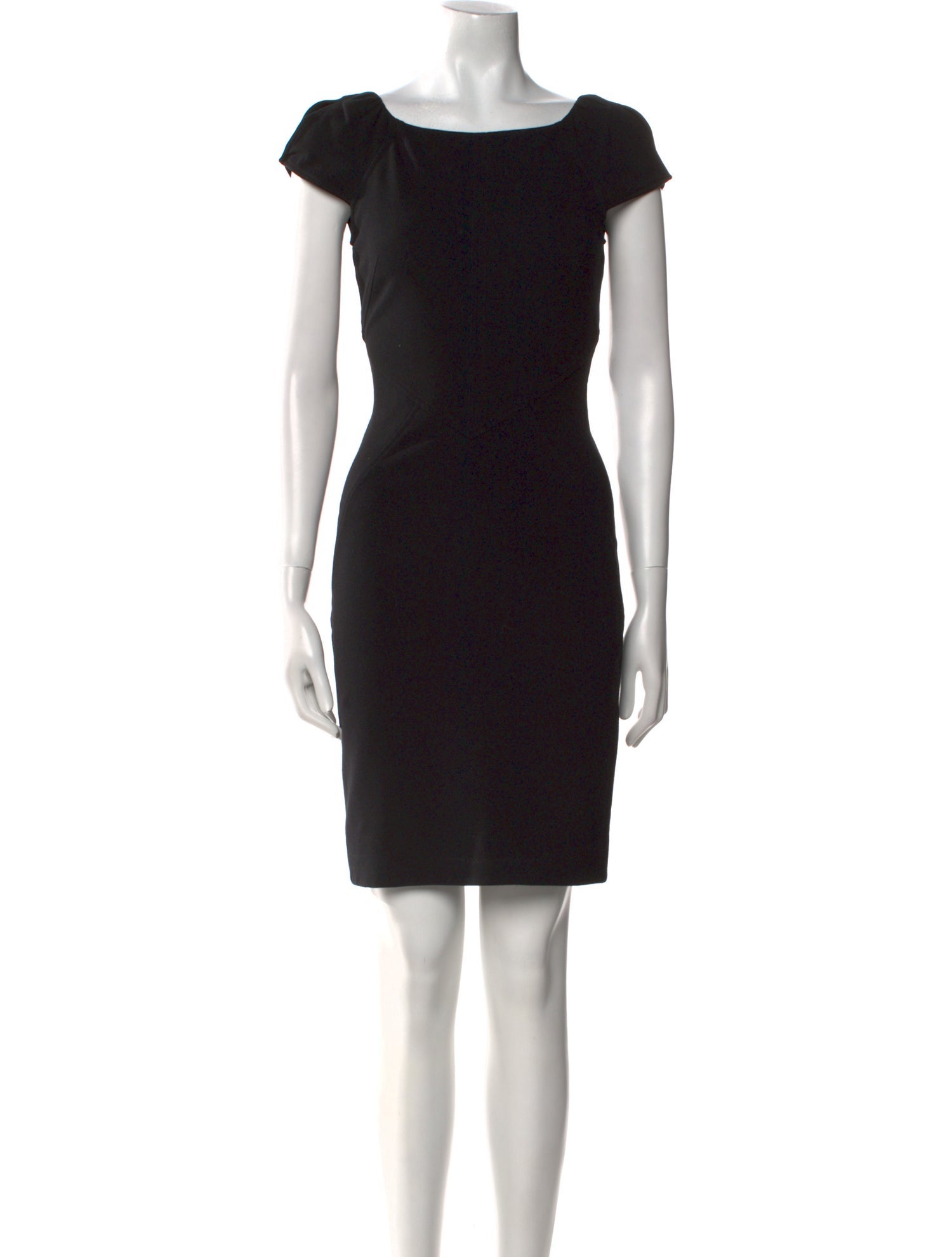 Diane von Furstenberg Scoop Neck Mini Dress