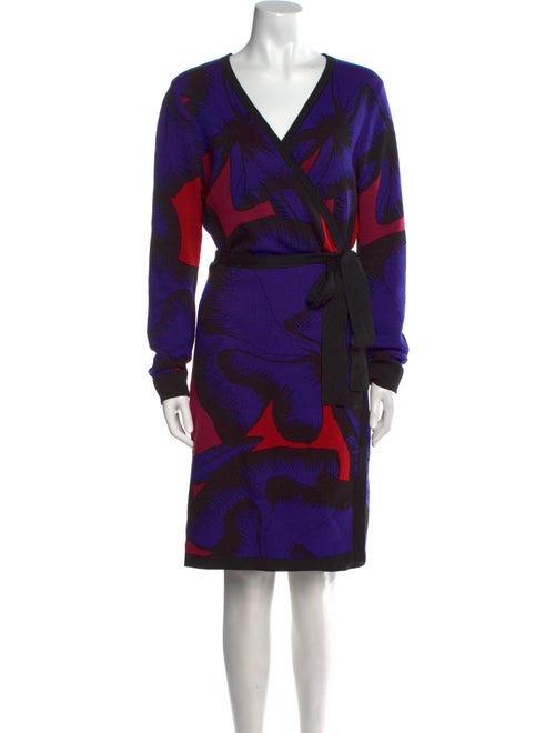 Diane von Furstenberg Wool Printed Sweater