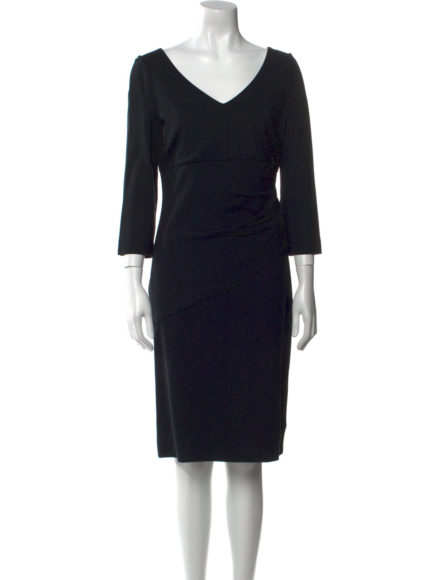 Diane von Furstenberg V-Neck Knee-Length Dress