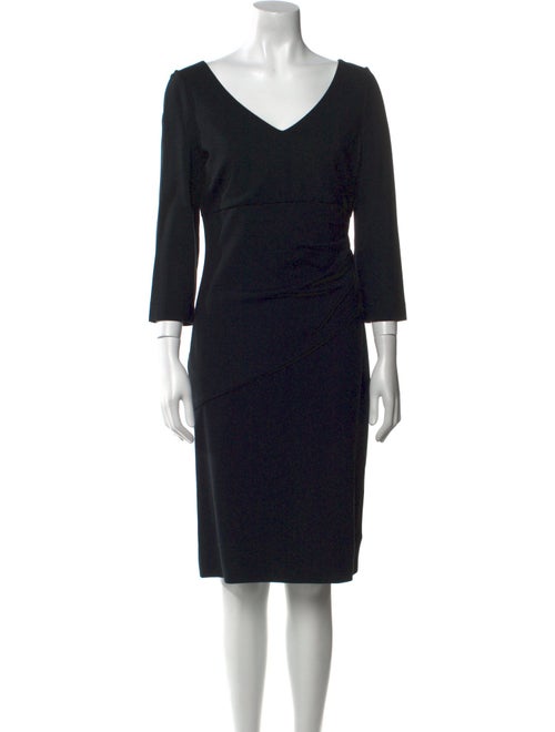 Diane von Furstenberg V-Neck Knee-Length Dress