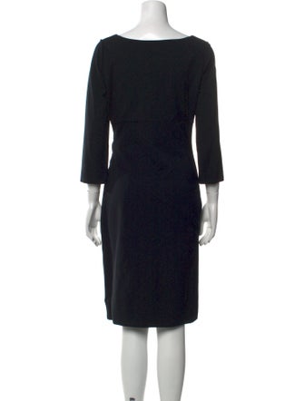 Diane von Furstenberg V-Neck Knee-Length Dress