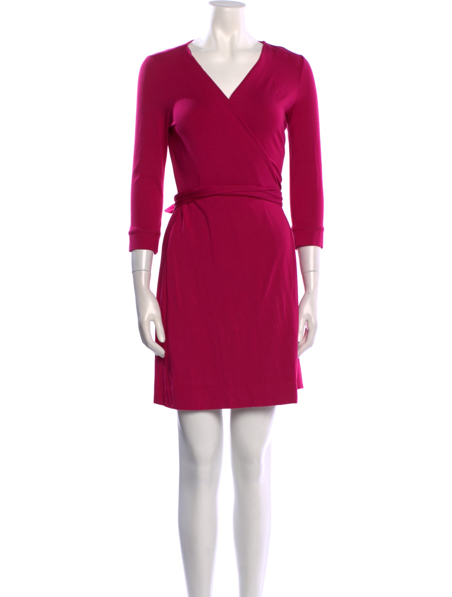 Diane von Furstenberg V-Neck Mini Dress