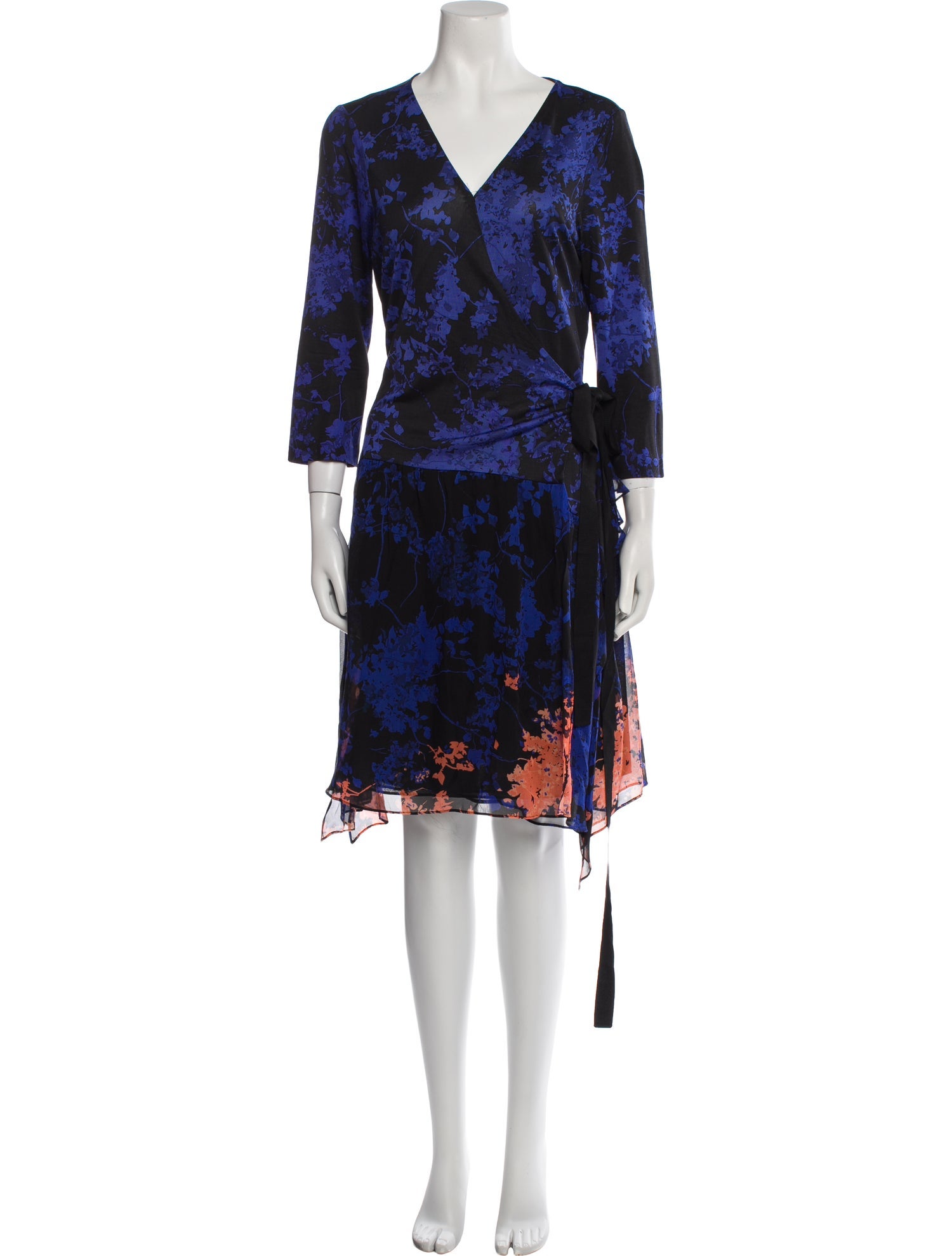 Diane von Furstenberg Silk Knee-Length Dress
