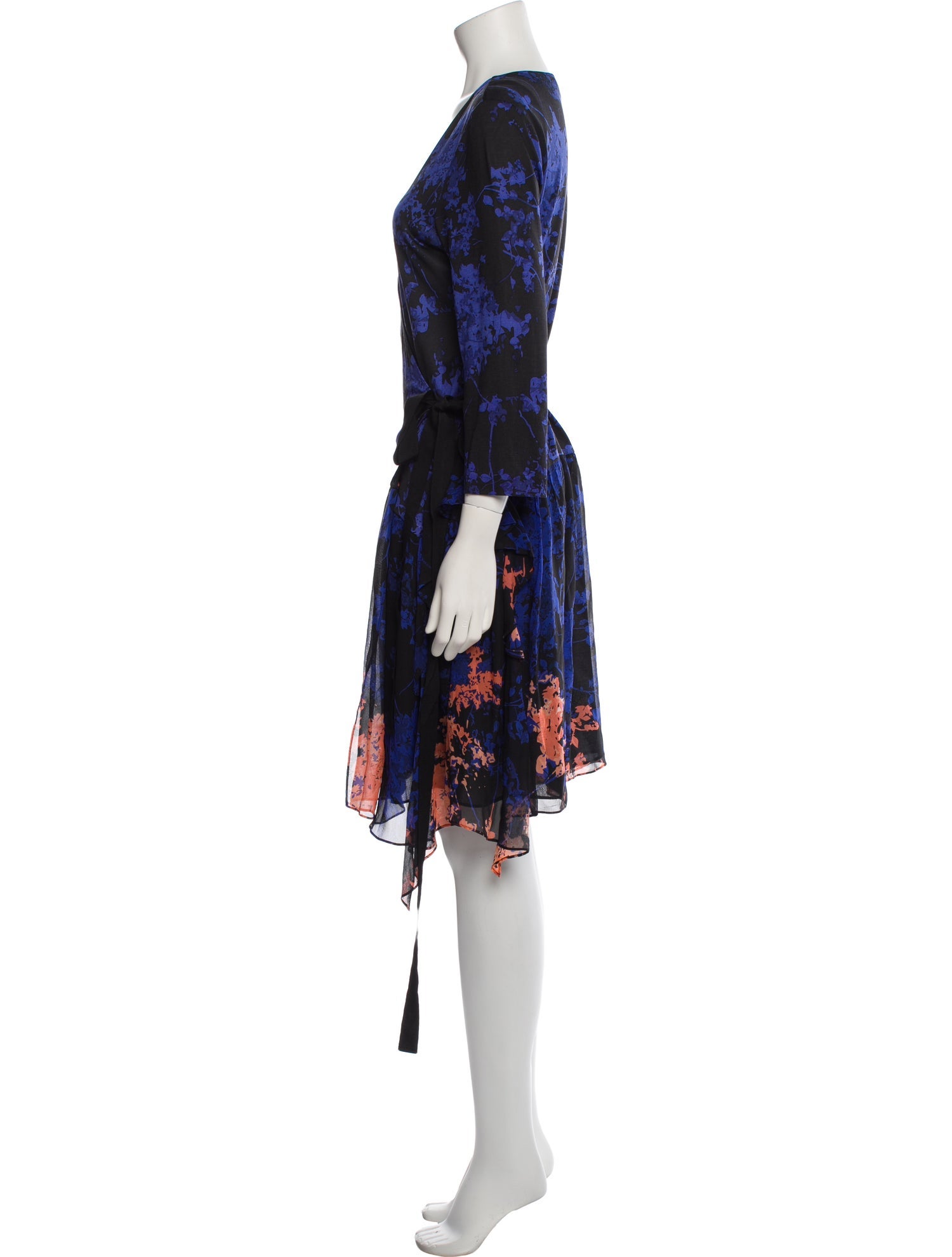 Diane von Furstenberg Silk Knee-Length Dress