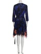 Diane von Furstenberg Silk Knee-Length Dress