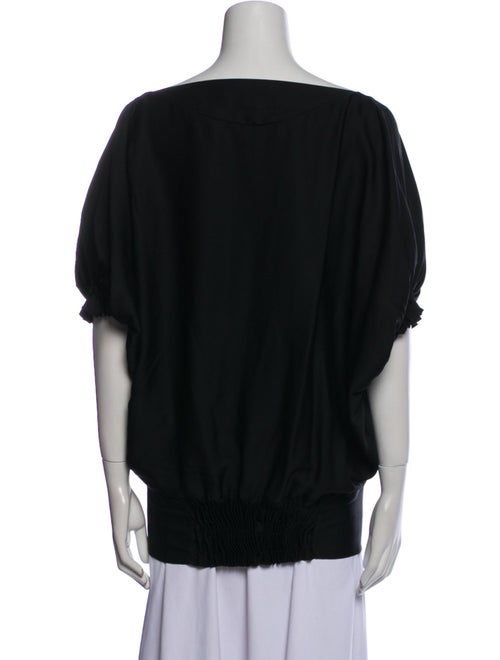 Diane von Furstenberg Silk Scoop Neck Tunic